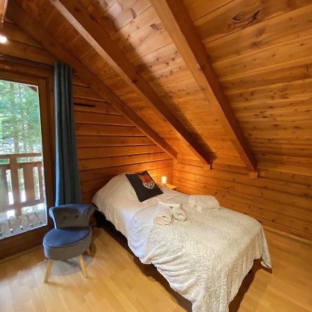 Le Renard Chalet En Bois La Bresse Exteriér fotografie