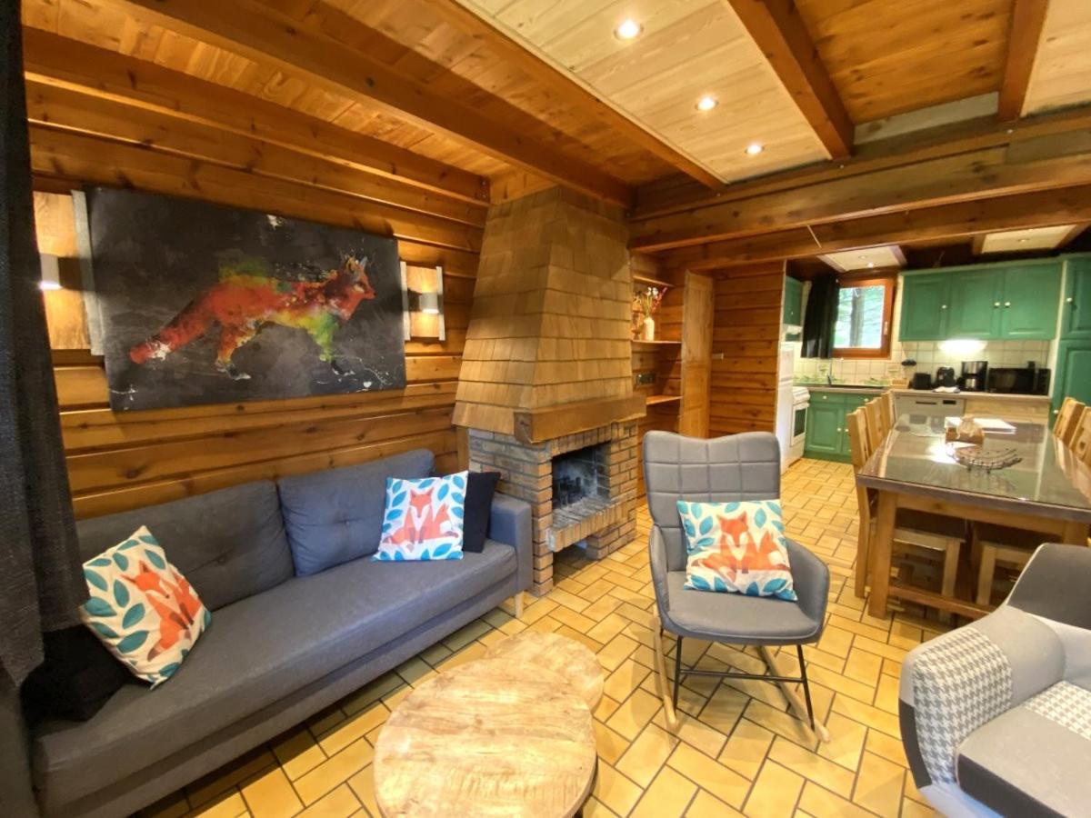 Le Renard Chalet En Bois La Bresse Exteriér fotografie
