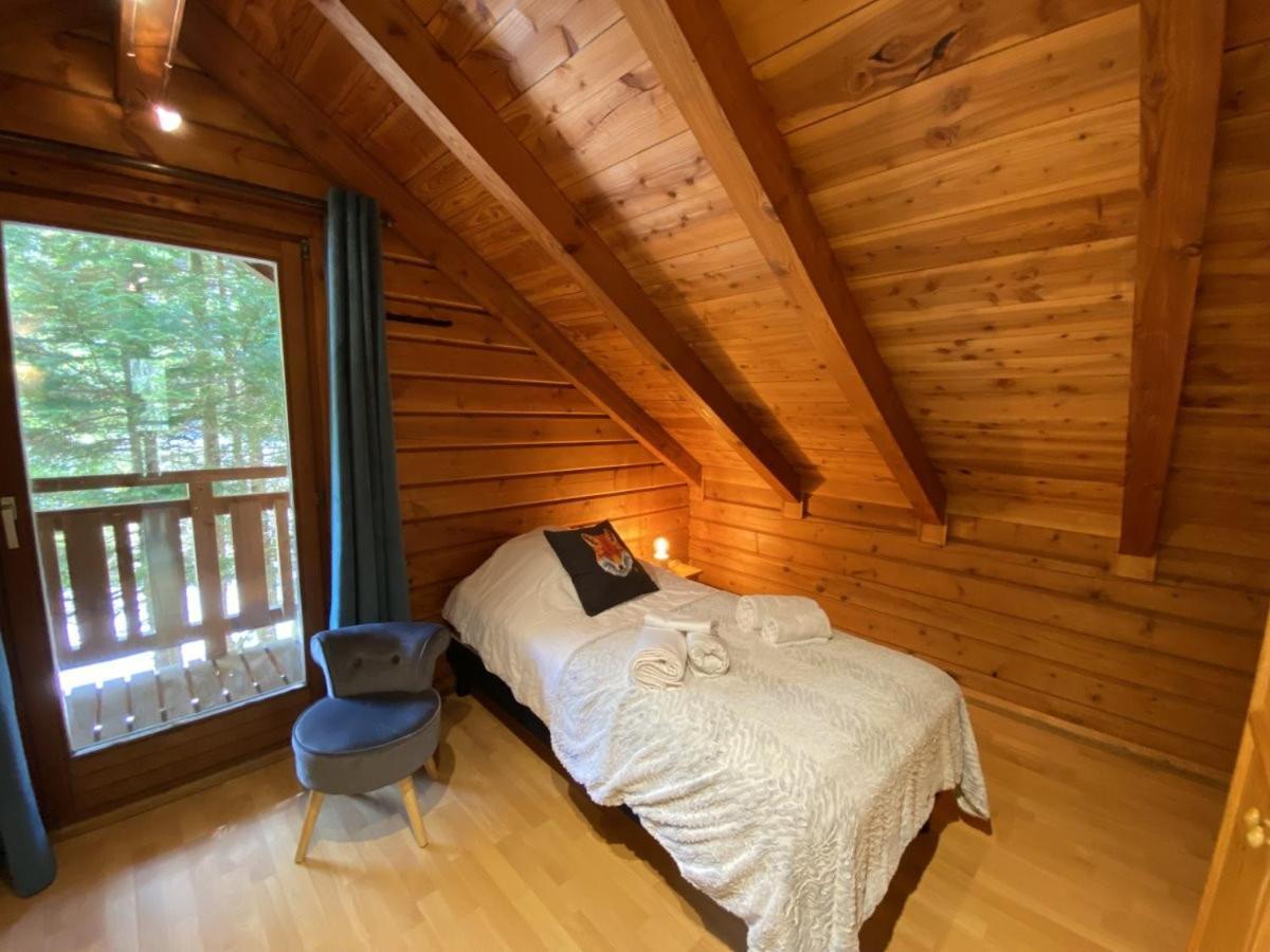 Le Renard Chalet En Bois La Bresse Exteriér fotografie