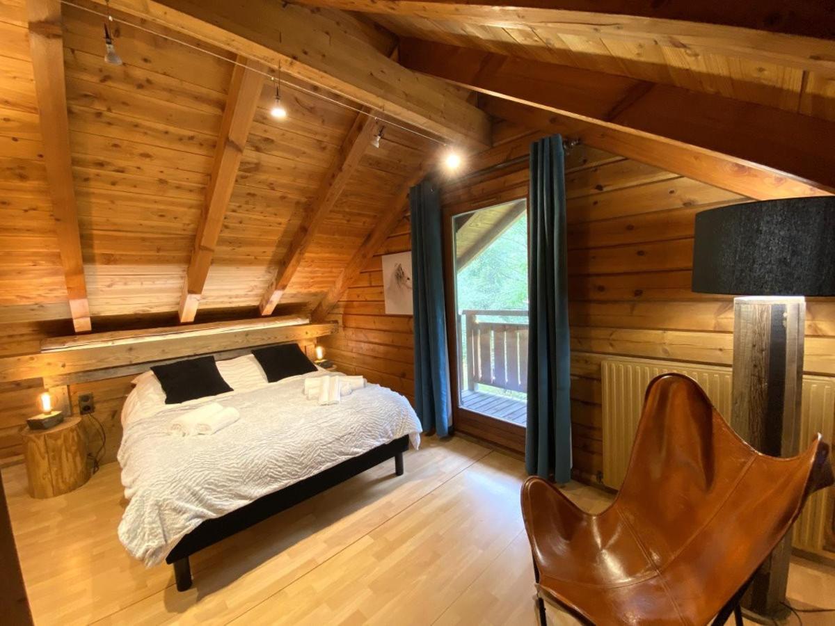 Le Renard Chalet En Bois La Bresse Exteriér fotografie