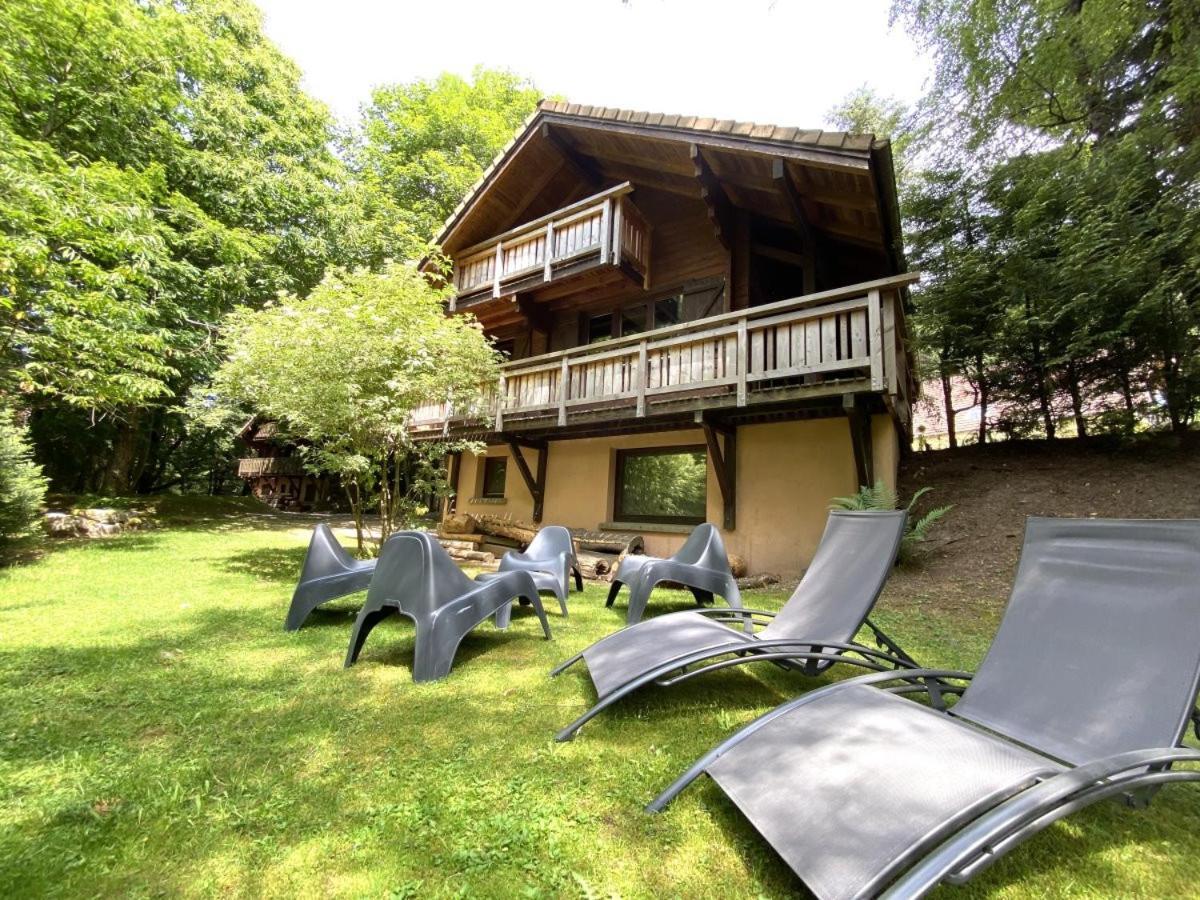 Le Renard Chalet En Bois La Bresse Exteriér fotografie