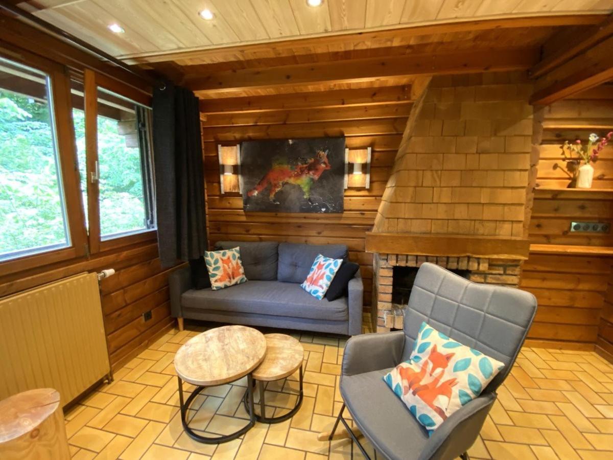 Le Renard Chalet En Bois La Bresse Exteriér fotografie